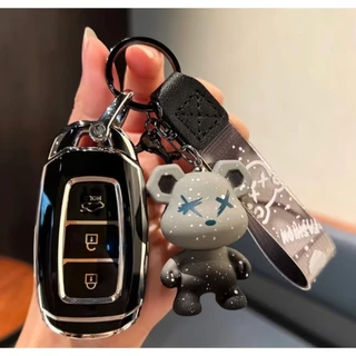 พร้อมส่ง พวงกุญแจหมีน่ารัก พวงกุญแจหมีแฟชั่น หมีท้องฟ้าเต็มไปด้วยดวงดาวเหมาะกับของขวัญวันเทศกาล แบบสร้างสรรค์ สําหรับผู้หญิง และผู้ชาย