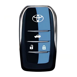กุญแจรีโมท Toyota ที่ใส่กุญแจพับ เคสรีโมตกุญแจรถยนต์ แบบฝาพับ 4 ปุ่ม สําหรับ Toyota Vios Wish Altis Camry Commuter