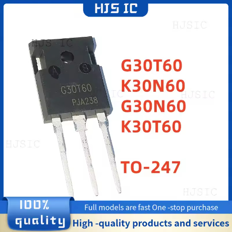 5 ชิ้น/ล็อต SGW30N60 G30N60 K30T60 IGW30N60T G30T60 IKW30N60T K30N60 TO-247 ในสต็อก
