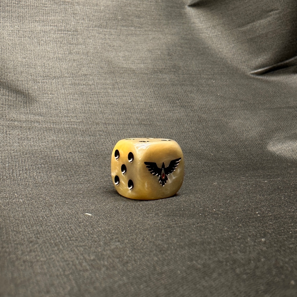 Blood Crow War Group Dice Black Crow Breast Red Blood รูปที่ 3
