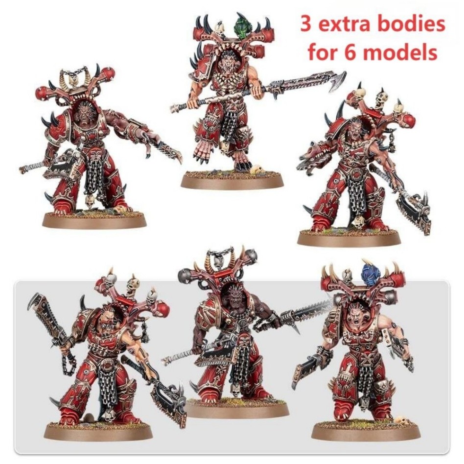 WE-07 World Eaters - Exalted Eightbound/Eightbound (ตัวเสริม 3 ตัวสําหรับ 6 รุ่น)