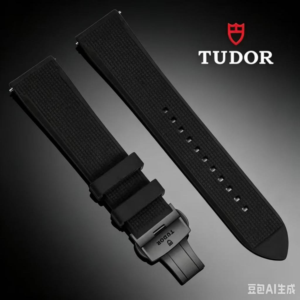 สายยางแท้ขอบโค้งสำหรับ Tudor 20mm 22mm กันน้ำสุดแรง ใส่ลุยทุกรูปแบบ หนาพิเศษ ทนทาน ไม่ขาดง่าย ออกแนวสปอร์ต