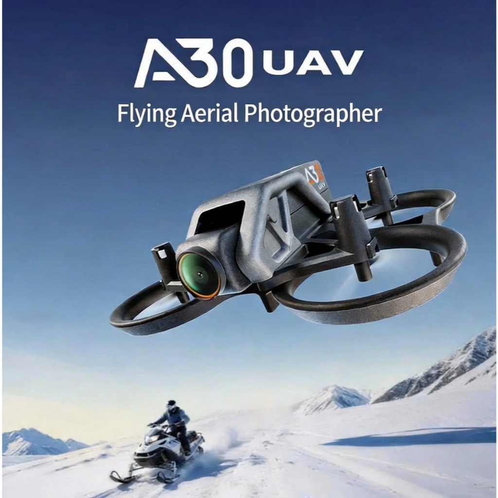 A30 PRO Mini Aerial Photography Drone นักเรียนชั้นประถมศึกษาของเล่นรีโมทคอนโทรลเครื่องบินผ่านเครื่องบิน HD Aerial Photography HD