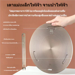 COUR แผ่นนําความร้อน แผ่นแหวนคุณภาพสูง เตาแม่เหล็กไฟฟ้าผ่นนําความร้อนคุณภาพสูงแผ่นแหวนเครื่องกระจายความร้อนเตาป้องกันอุปกรณ์เสริม