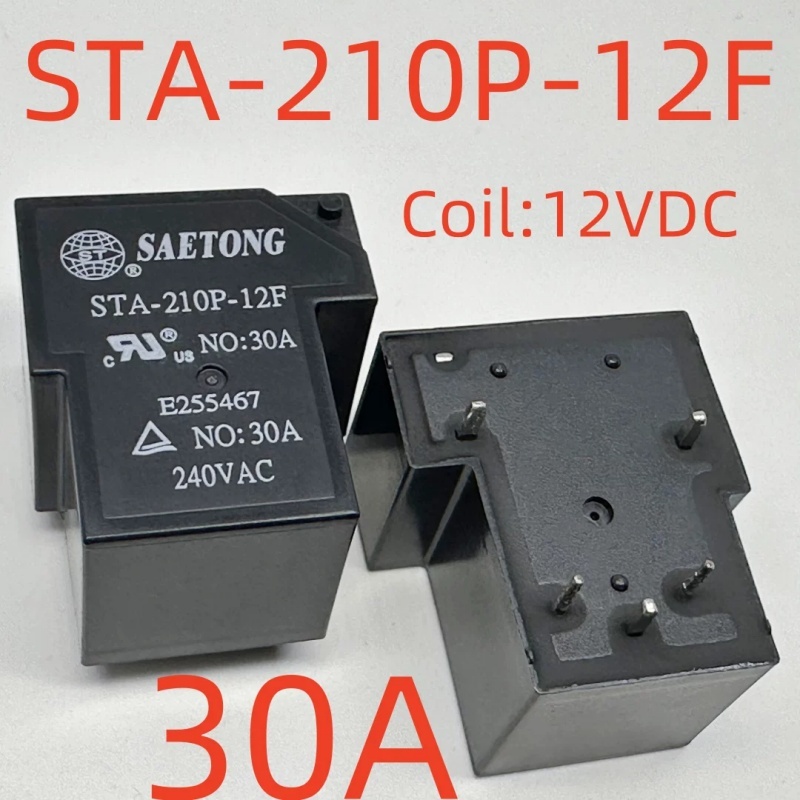 รีเลย์ STA-210P-12F 5 Pins 30A
