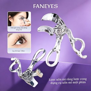 FANEYES Kẹp mi một chạm là cong góc rộng hoa mặt trời định hình cong bền lâu dễ dùng cho nữ người mới