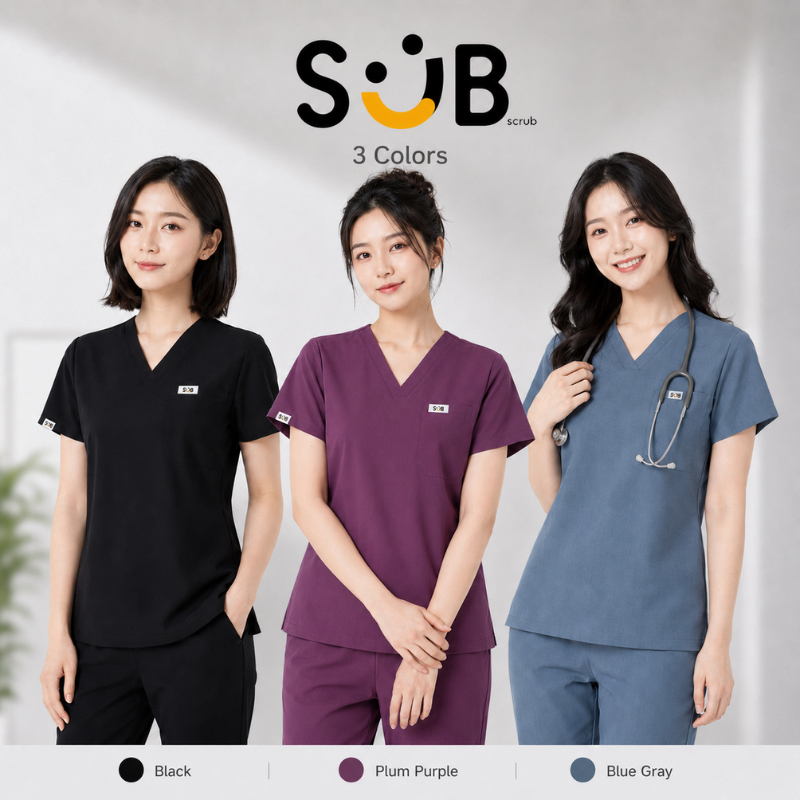 Subscrub Medicafe collection (ชุดสครับ ชุดสครับหญิง ชุดสครับหมอ) ผ้านิ่ม ผ้าดี หลายขนาด