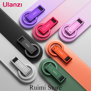 Ulanzi MA60 Foldable Magnetic Phone Tripod 0.8cm Ultra-Slim Dual-Sided Magnet Phone Tripod for Desktop Stand Livestreaming Vlog