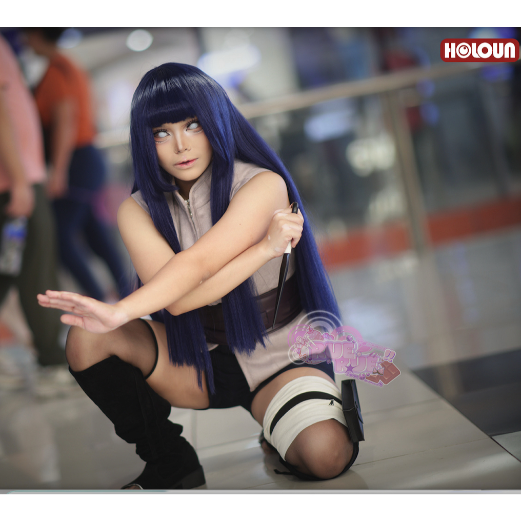 Holoun Hinata Hyuga Cosplay คอสเพลย์เครื่องแต่งกายอะนิเมะญี่ปุ่น Uzumaki Hinata