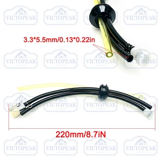 ท่อ Petrol ทดแทนสําหรับ Assy พร้อม Breather สําหรับเครื่องตัดแปรงเบนซินเครื่องยนต์หญ้า