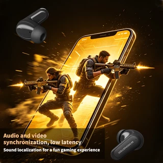 Monster HT20 TWS หูฟังบลูทูธ ANC ลดเสียงรบกวน HIFI สเตอริโอ Bluetooth 6.0 กันน้ำ กีฬา หูฟังไร้สาย