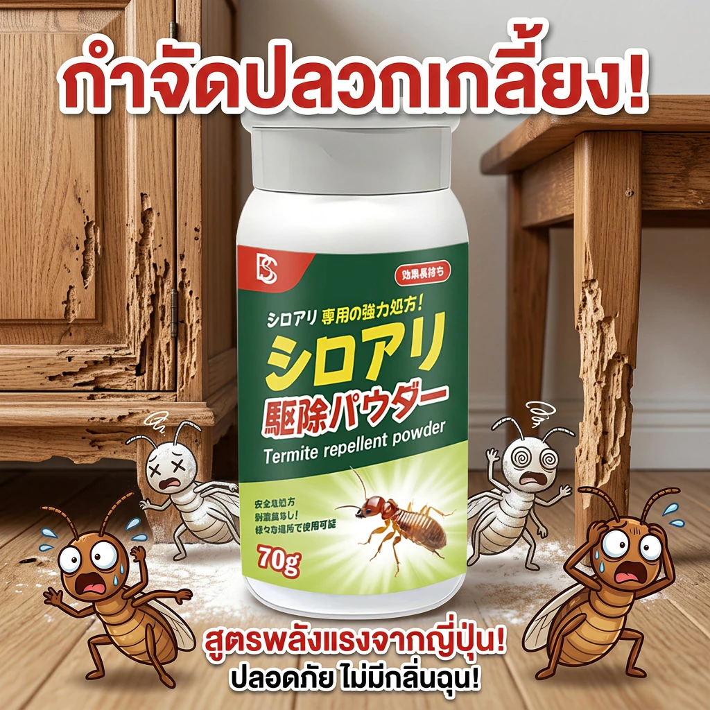 🐜กำจัดปลวกยกรัง บ้านปลอดภัยไร้ปลวกตลอดไป🐜-MM- ยาฆ่าปลวก กำจัด ผงกำจัด เจาะรังลึก ยา ยา