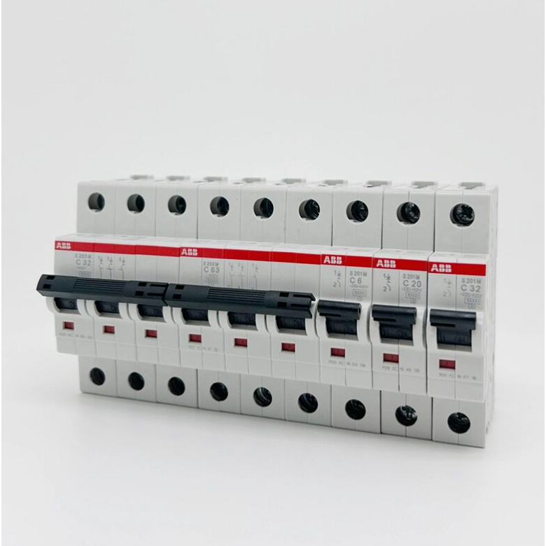 ของแท้ ABB S200M 10KA air switch circuit breaker S201M S202M S203M C6-C10-C20-C32-C63