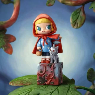 POPMART POPMART MOLLY Along the Road Landscape 20th Anniversary Series รูป Mystery Box ของเล่นของขวัญ