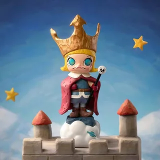 POPMART POPMART MOLLY Along the Road Landscape 20th Anniversary Series รูป Mystery Box ของเล่นของขวัญ