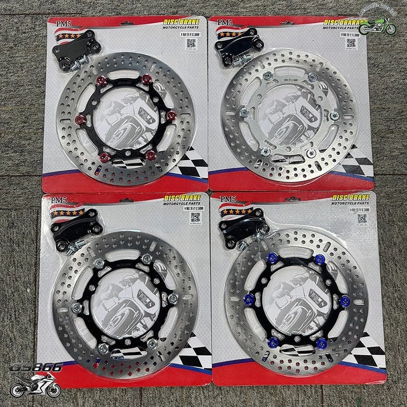 CODเหมาะสําหรับ Nmax 155 v1 v2 v3/Aerox 155 v1 v2 v3 ล้อหน้า 260 มม.พร้อมขายึด 3 หลุม