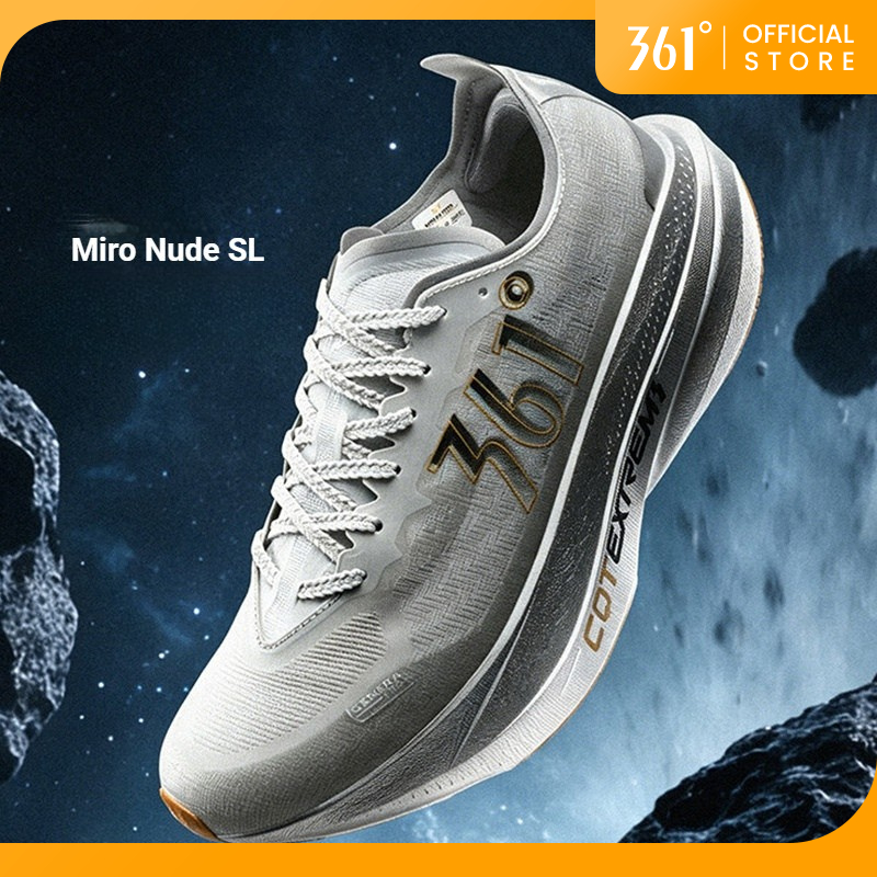 361 Degrees Mironude SL รองเท้าวิ่งการแข่งขันการฝึกอบรม Breathable ทนทาน 672622220 672632205เอฟ