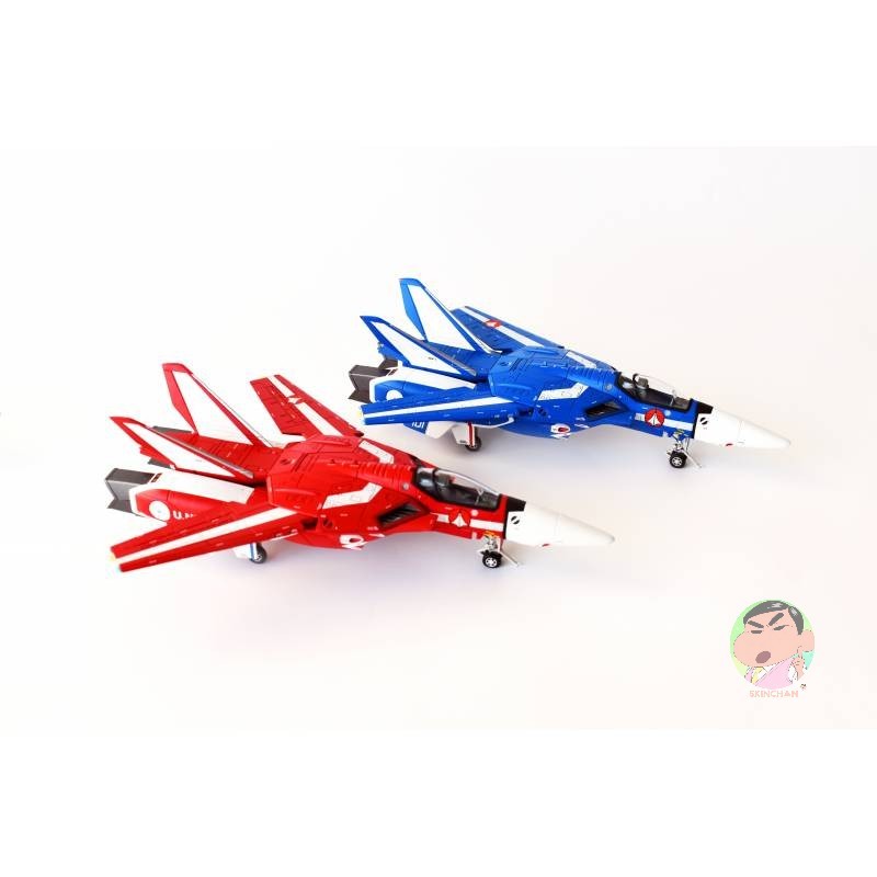 CALIBRE WINGS 1/72 Macross VF-1J Max & Miriya Fighter Valkyrie Giftset Metal Complete Model