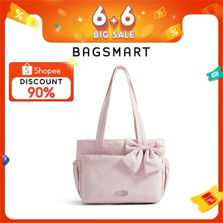 BAGSMART New Fashion Tote Bag Women Stylish Sling Shoulder Bag Baguette Bag Handbag for Laptop Suitable for Travel Casual Workout