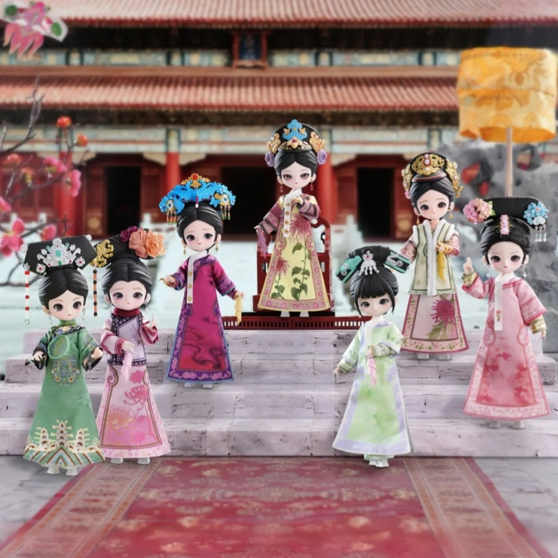 [ของแท้ พร้อมส่ง] COME4FREE ซีรีส์ตำนานเจินฮวน กล่องสุ่ม ตุ๊กตา BJD ข้อต่อ 12 จุด ตุ๊กตาแอคชัน ตกแต่งโต๊ะ ของขวัญวันเกิด