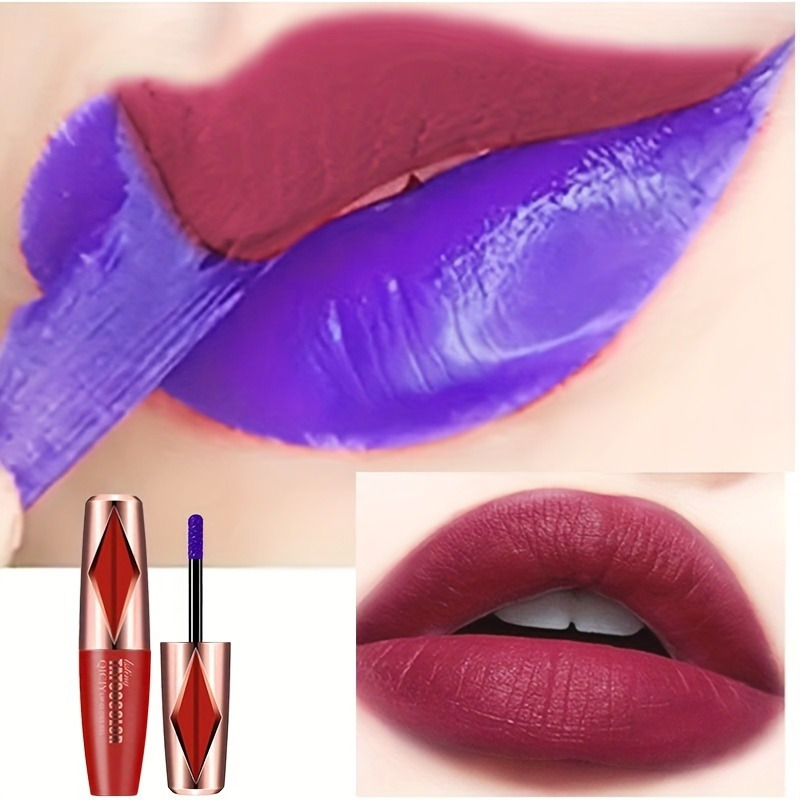 Peel Off Lip Stain Tints, Matte Liquid ลิปสติก Lip Stain ติดทนนานกันน้ําสําหรับผู้หญิง, Non-stick Cup ลิปสติก Peel Off Highly Pigmented ไม่ซีดจาง Smudge-proof Liptint