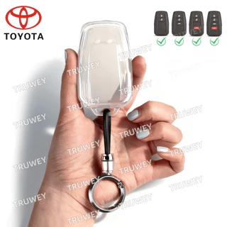 สําหรับ Toyota Prius Camry Corolla C-HR CHR RAV4 Prado Toyota Key Cover Toyota พวงกุญแจผู้ถือรถอุปกรณ์เสริม