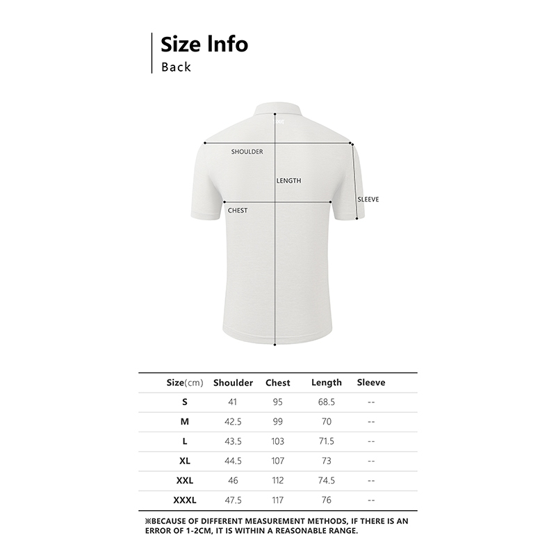 PXG เสื้อเชิ้ตแขนสั้นผู้ชายs Golf 2601