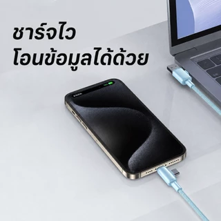 Awei สายชาร์จ 4-in-1 PD 60W Fast Charging Cable USB-A 2 Type-C สายถักไนลอน