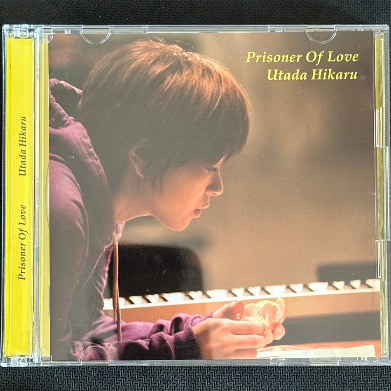 Utada Hikaru - Prisoner Of Love CD Single Japan Press 2008 J-Pop Contemporary R&B CD+DVD NM