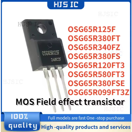 5PCS OSG65R580FT3 OSG65R380FT OSG65R380FSE OSG65R380FS OSG65R340FZ TO220F OSG65R125FS OSG120FT3Z65R9