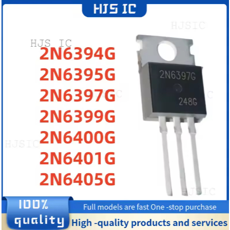 5PCS ใหม่ 2N6394G 2N6394 2N6395G 2N6395 2N6397G 2N6397 2N6399G 2N6399 2N6400G 2N6401G 2N640 2N640 2N