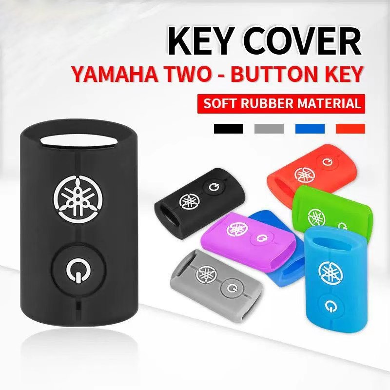 พร้อมส่ง&Cod เคสกุญแจรีโมทซิลิโคนคุณภาพสูงสําหรับ Yamaha Nvx / Y16 / Aerox / Xmax