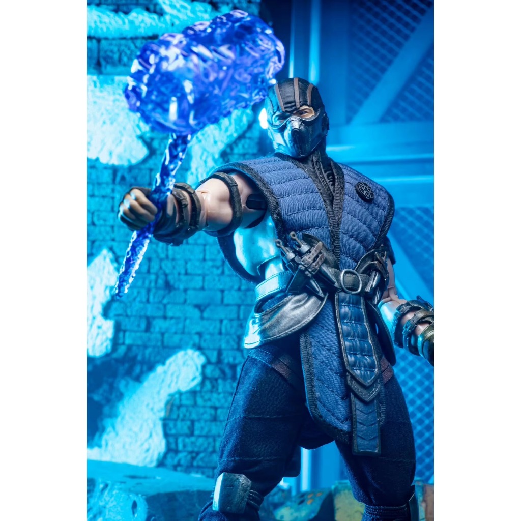 JM TOYS Mortal Kombat Sub Zero Articulated Action Figure ของเล่น 17 ซม.