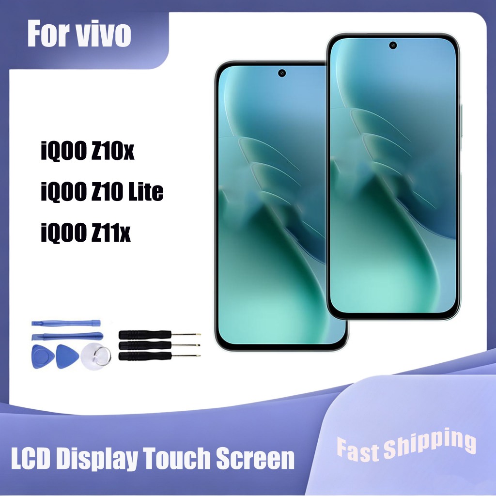 สําหรับ vivo IQOO Z10X Z10 Lite Z11X จอแสดงผล LCD Touch Screen Digitizer Assembly Replacement