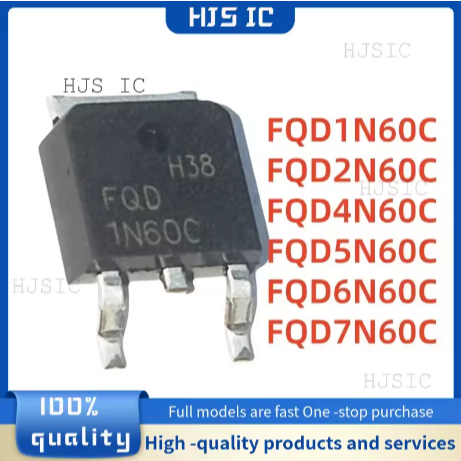 5PCSNEW FQD1N60C 1N60C FQD2N60C 2N60C FQD4N60C 4N60C FQD5N60C 5N60C FQD6N60C 6N60C 7C ZQD60C ZQD60C 