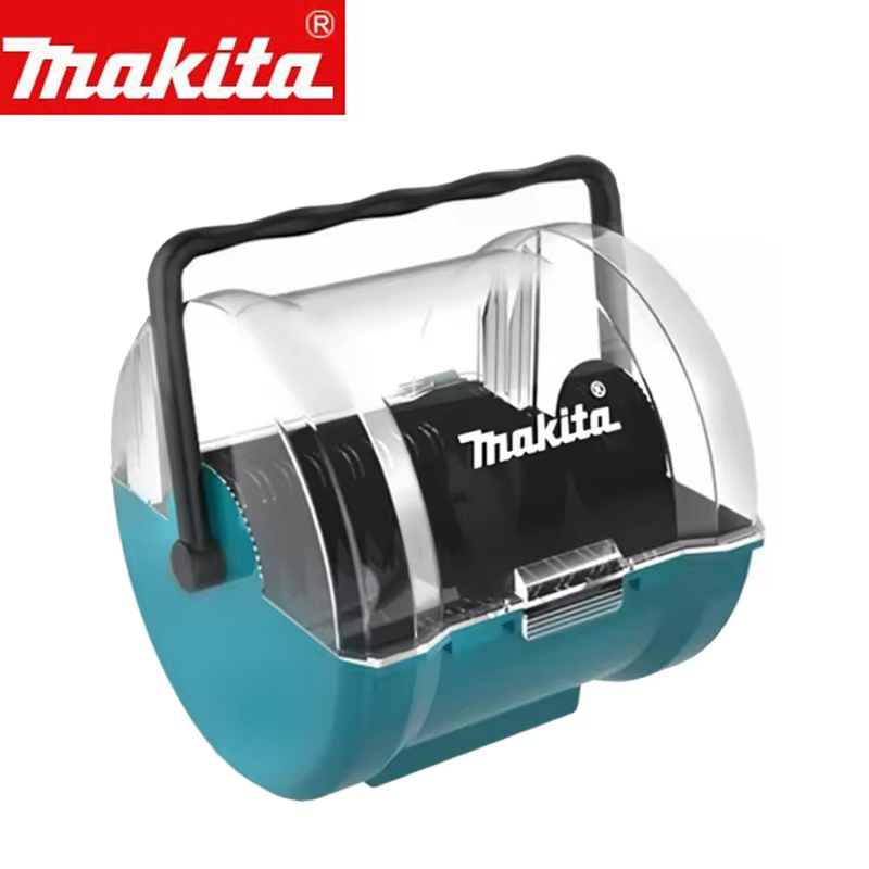 Makita D-63862 แผ่นเจียรแบบพกพาทนทานกล่องเก็บเครื่องมือสําหรับเครื่องบดมุมใบเลื่อย