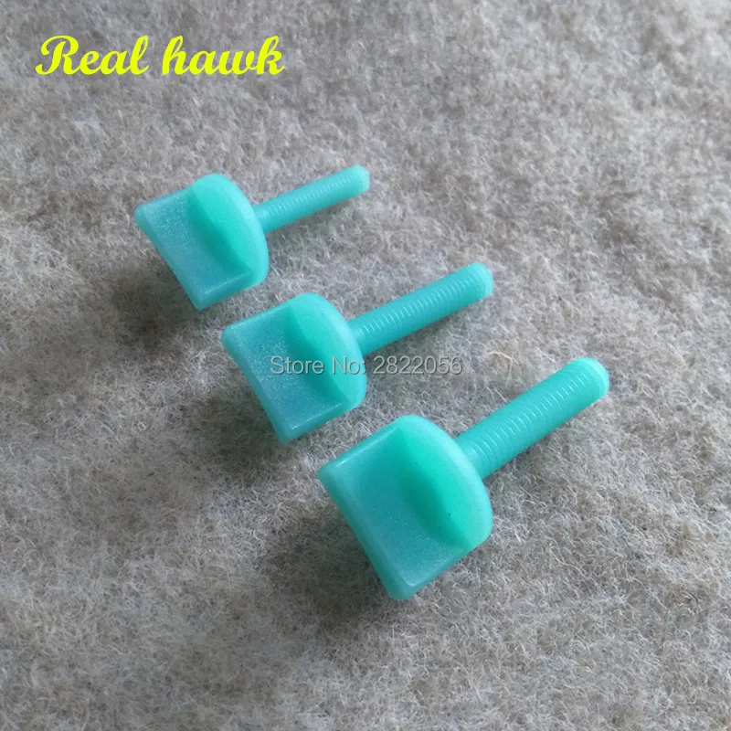 10pcs M4/M5/M6 สกรูพลาสติก PC โปร่งใส bolt PC มือ thumb สกรู M4/M5/M6 * L RC รุ่นอุปกรณ์เสริม