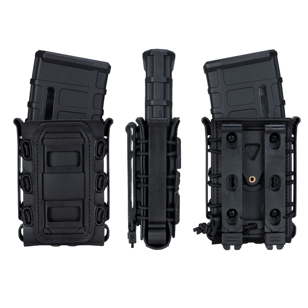 IDOGEAR ยุทธวิธีเดี่ยว 556 Mag กระเป๋า Soft Shell Carrier 7.62 มม.G รหัสปรับน้ําหนักเบา 3516