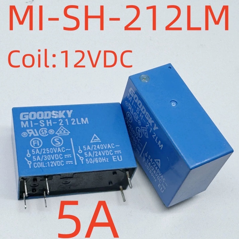 รีเลย์ MI-SH-212LM 6 Pins 5A