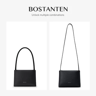 BOSTANTEN Envelope Bag กระเป๋าสะพายข้างผู้หญิง ขนาดเล็ก สไตล์เรียบง่าย สายสะพายไหล่ปรับได้ แมทช์ได้ทั้งลุคทำงาน & แคชชวล