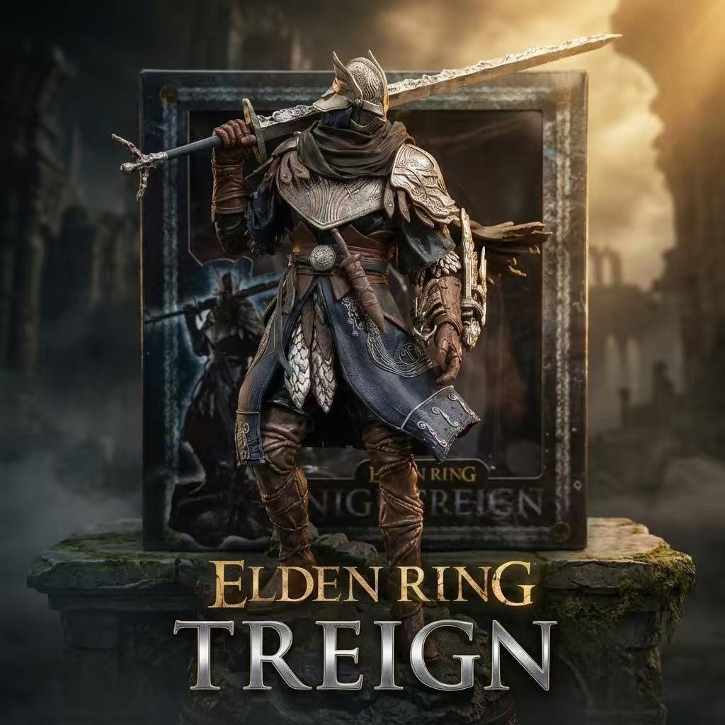 33 ซม.Elden แหวน NIGHTREIGN Wylder Action Figure PVC ของเล่น Status ตกแต่งเดสก์ท็อปเครื่องประดับแฟนข