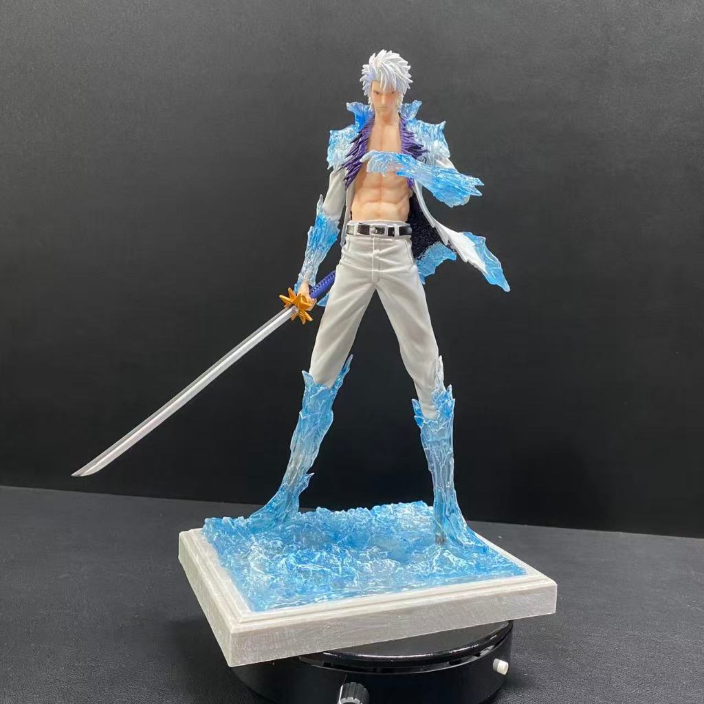 28 ซม. Bleach อะนิเมะรูป Toshiro Hitsugaya ผู้ใหญ่ Ver Bankai PVC Action Figure
