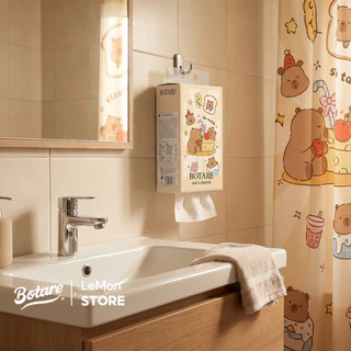 【10 ห่อ】Botare® Air-Cushion™ กระดาษทิชชู่แขวนหนานุ่ม 3 ชั้น ทิชชู่เด็ก ทิชชู่คุ้มค่า เยื่อไม้FSC ซึมซับได้ดี สำหรับภูมิแพ้ 175*130มม. 3000แผ่น แขวนผนัง hang tissue GB/T20808