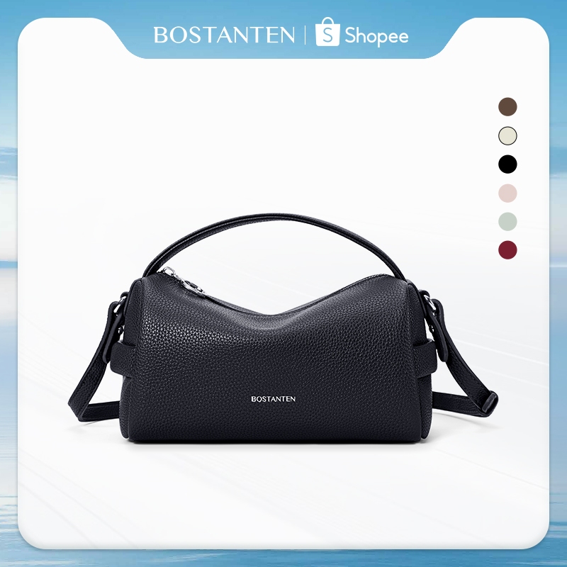 BOSTANTEN Lume Bag กระเป๋าสะพายข้างผู้หญิง ดีไซน์ทันสมัย ใช้งานได้หลายแบบ พร้อมสายสะพายปรับระดับได้