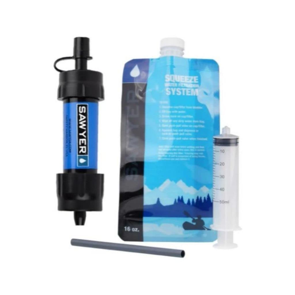ส่งจากประเทศไทยSawyer เครื่องกรองน้ำ เดินป่า Mini Filtration
