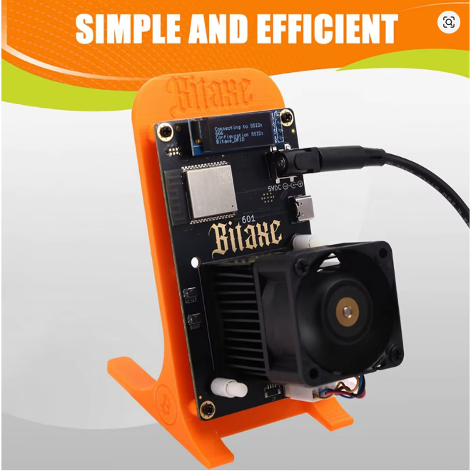 ล่าสุด Gamma 601 1.2th/s 18W เปิดแหล่ง Bitcoin Miner พร้อมแหล่งจ่ายไฟ Solo Bitcoins Miner