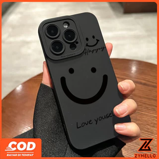 สําหรับ OPPO Reno 16F Reno15 F Reno14F Reno14 Pro Reno 13F Reno12 F Reno 11F Reno10 Reno8Z Reno7Z Reno8T Reno5 Reno4 Reno6z ง่ายและมีสไตล์หน้ายิ้มภาษาอังกฤษกันกระแทก TP