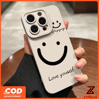 สําหรับ OPPO Reno 16F Reno15 F Reno14F Reno14 Pro Reno 13F Reno12 F Reno 11F Reno10 Reno8Z Reno7Z Reno8T Reno5 Reno4 Reno6z ง่ายและมีสไตล์หน้ายิ้มภาษาอังกฤษกันกระแทก TP