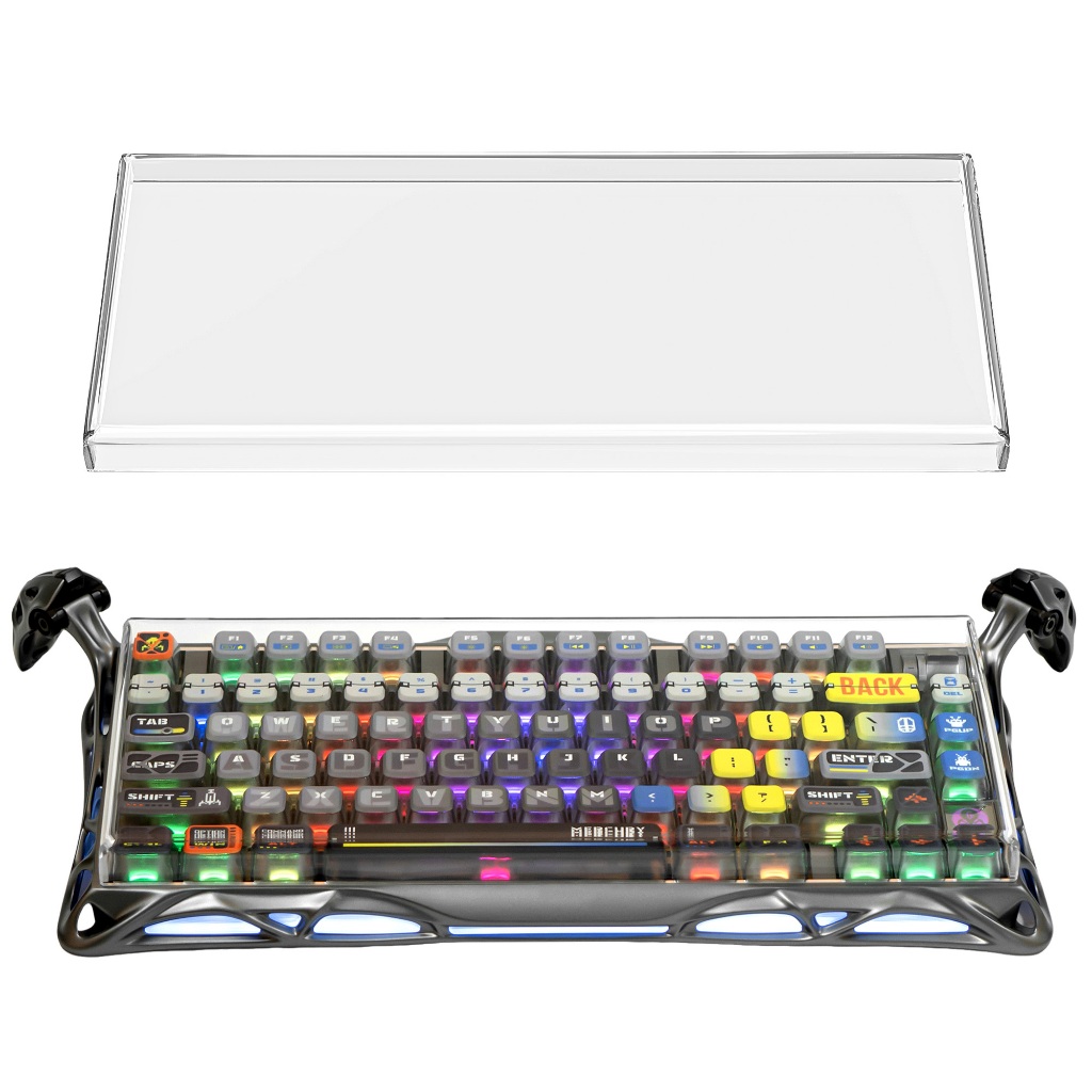 Geekria คีย์บอร์ดฝาครอบกันฝุ่นเข้ากันได้กับ Mercury K1/Mercury K1 Pro/Mercury V75 Pro/V75 Lite, ฝาคร