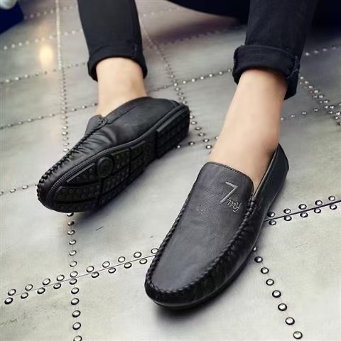 ผู้ชายการจัดส่งรองเท้า tomaz loafer.Beanie ใหม่แฟชั่นผู้ชาย SM ฤดูร้อนหนัง Casual Low-Top Busine/x t